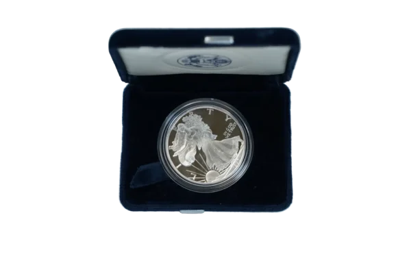 1997 Proof Silver American Eagle - 1 Troy Oz .999 Pure - Image 3