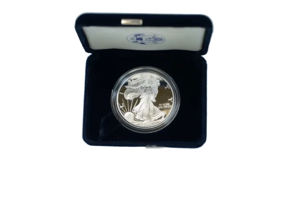 1999 Proof Silver American Eagle - 1 Troy Oz .999 Pure - Image 3