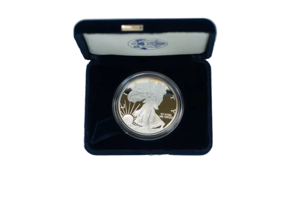 2001 Proof Silver American Eagle - 1 Troy Oz .999 Pure - Image 3