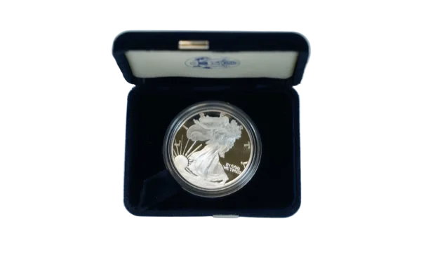 2000 Proof Silver American Eagle - 1 Troy Oz .999 Pure - Image 3