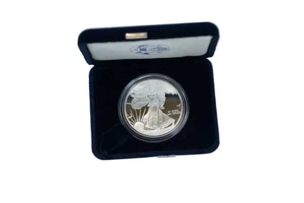 2003 Proof Silver American Eagle - 1 Troy Oz .999 Pure - Image 3