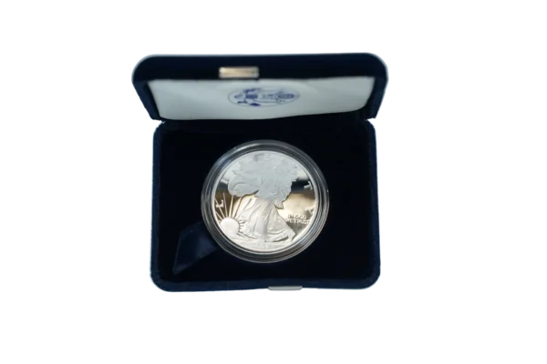 2004 Proof Silver American Eagle - 1 Troy Oz .999 Pure - Image 3