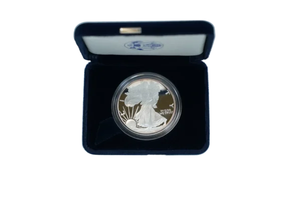 2005 Proof Silver American Eagle - 1 Troy Oz .999 Pure - Image 3
