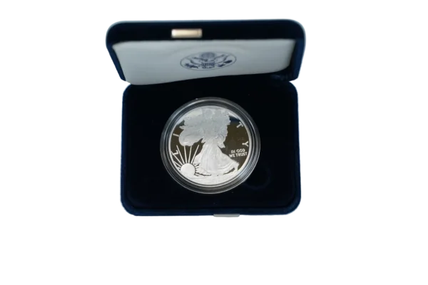 2010 Proof Silver American Eagle - 1 Troy Oz .999 Pure - Image 3