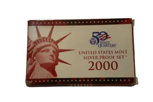 2000-S U.S. Mint Silver Proof Set