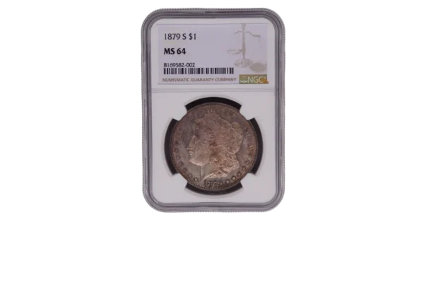 1879 S Morgan Dollar 1 Silver MS64