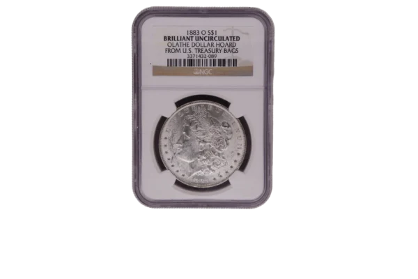 1883 O Morgan Dollar 1 Silver Brilliant Uncirculated