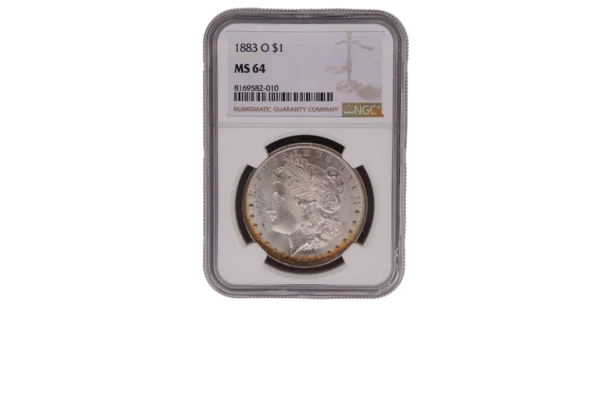 1883 O Morgan Dollar 1 Silver MS64