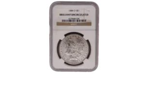 1884 O Morgan Dollar 1 Silver Brilliant Uncirculated