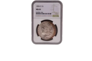 1884 O Morgan Dollar 1 Silver MS63
