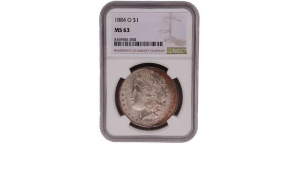 1884 O Morgan Dollar 1 Silver MS63