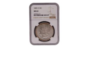 1885 O Morgan Dollar 1 Silver MS62