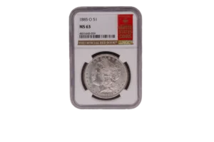 1885 O Morgan Dollar 1 Silver MS63