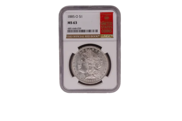 1885 O Morgan Dollar 1 Silver MS63