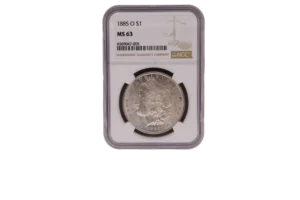 1885 O Morgan Dollar 1 Silver MS63