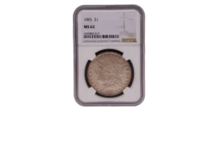 1885 Morgan Dollar 1 Silver MS62