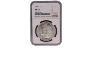 1885 O Morgan Dollar 1 Silver MS64