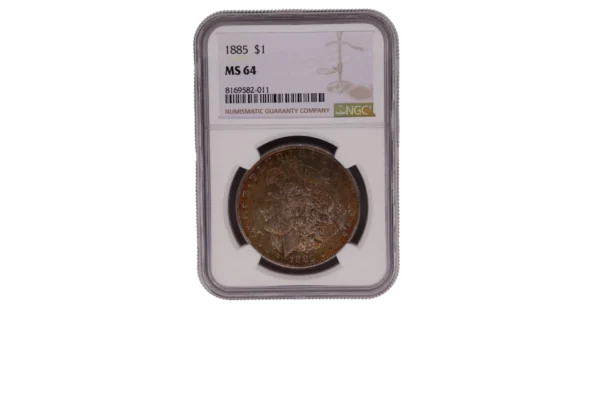 1885 Morgan Dollar 1 Silver MS64