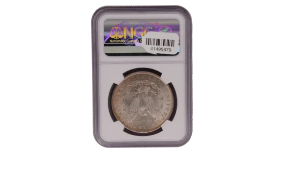 1887 Morgan Dollar 1 Silver MS62 - Image 2