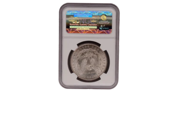 1887 Morgan Dollar 1 Silver MS62 - Image 2