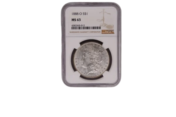 1888 O Morgan Dollar 1 Silver MS63