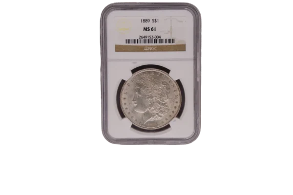 1889 Morgan Dollar 1 Silver MS61