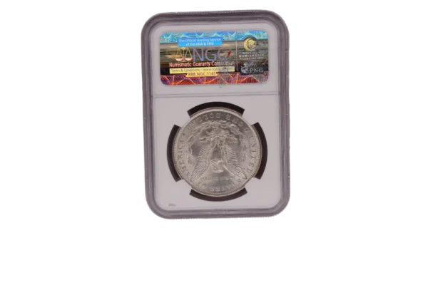 1889 Morgan Dollar 1 Silver MS61 - Image 2