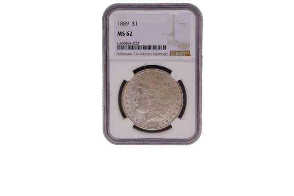 1889 Morgan Dollar 1 Silver MS62