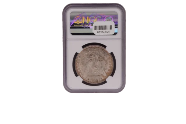 1896 Morgan Dollar 1 Silver MS62 - Image 2