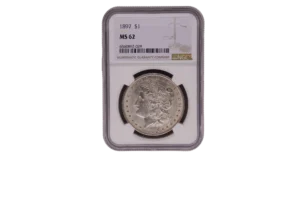 1897 Morgan Dollar 1 Silver MS62