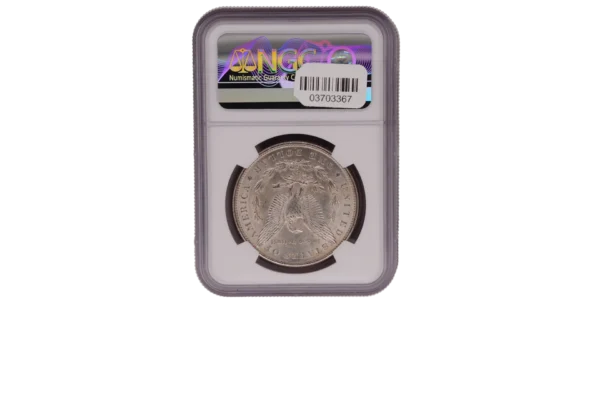 1897 Morgan Dollar 1 Silver MS62 - Image 2
