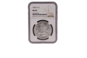 1904 O Morgan Dollar 1 Silver MS64