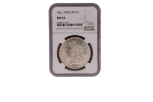 1921 Morgan Dollar 1 Silver MS64