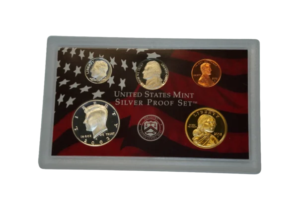2003-S U.S. Mint Silver Proof Set - Image 2