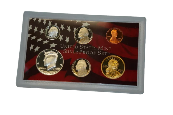 2004-S U.S. Mint Silver Proof Set - Image 2