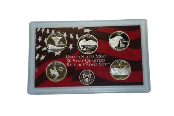 2007-S U.S. Mint 50 State Quarters Proof Set