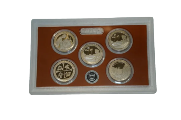 2019-S U.S. Mint America the Beautiful Quarters Clad Proof Set - Image 2