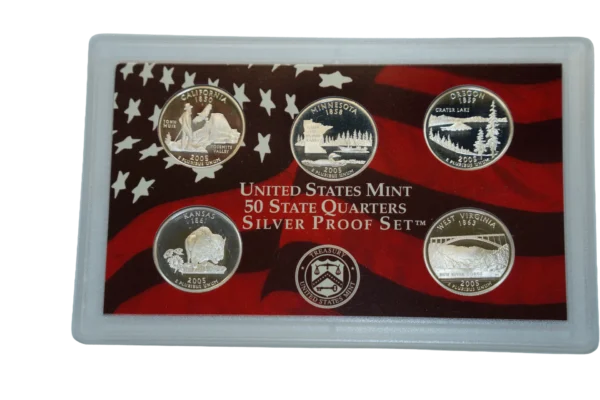 2005-S U.S. Mint 50 State Quarters Proof Set - Image 2