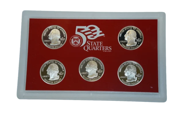 2005-S U.S. Mint 50 State Quarters Proof Set - Image 3