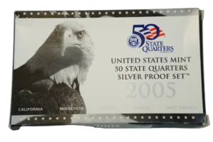 2005-S U.S. Mint 50 State Quarters Proof Set