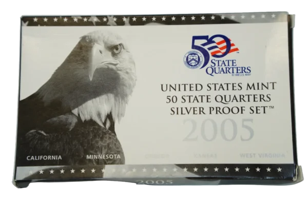 2005-S U.S. Mint 50 State Quarters Proof Set