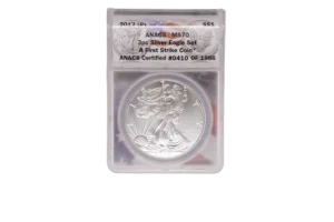 2017 P Silver Eagle 1 Silver MS70