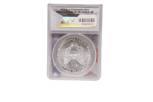 2017 P Silver Eagle 1 Silver MS70 - Image 2