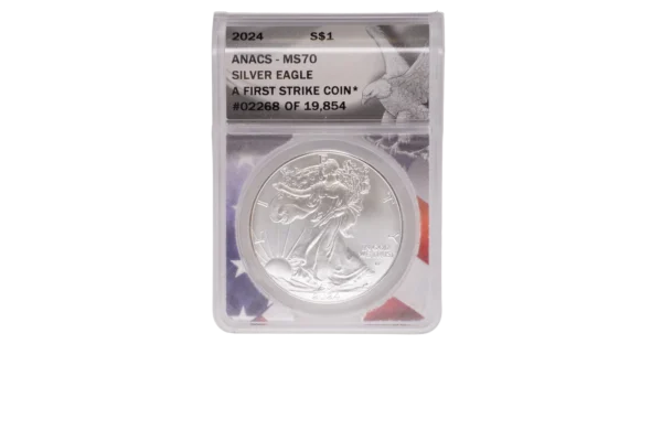 2024 Silver Eagle 1 Silver MS70