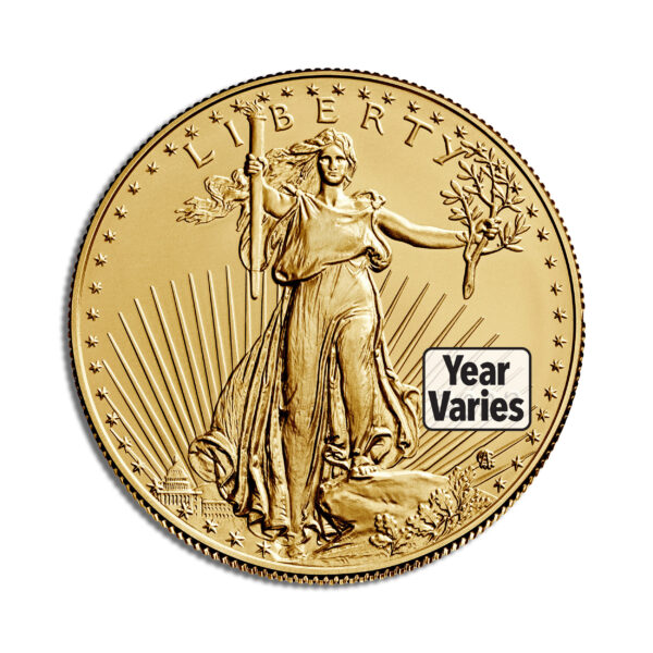 1/10 oz Gold Eagle - BU (Year Varies)