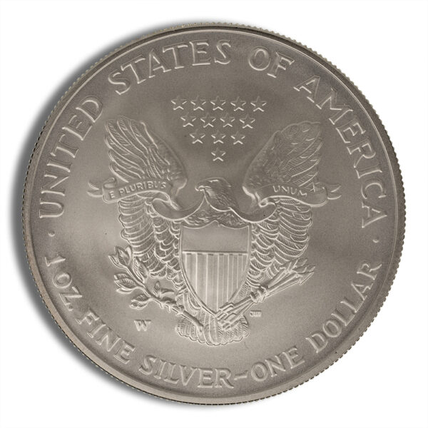 2006-W Burnished Silver Eagle with Box & COA - Image 4