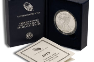 2013-W Proof Silver Eagle with Box & COA