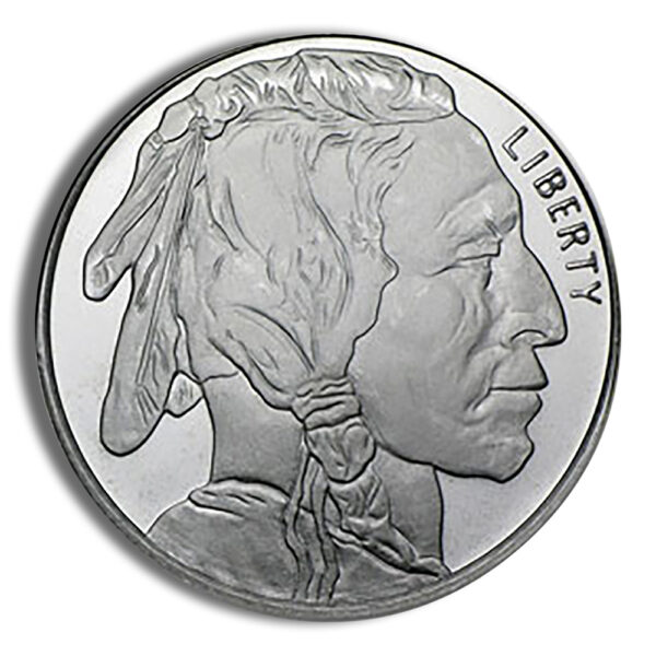 1 oz Silver Round - Buffalo Design