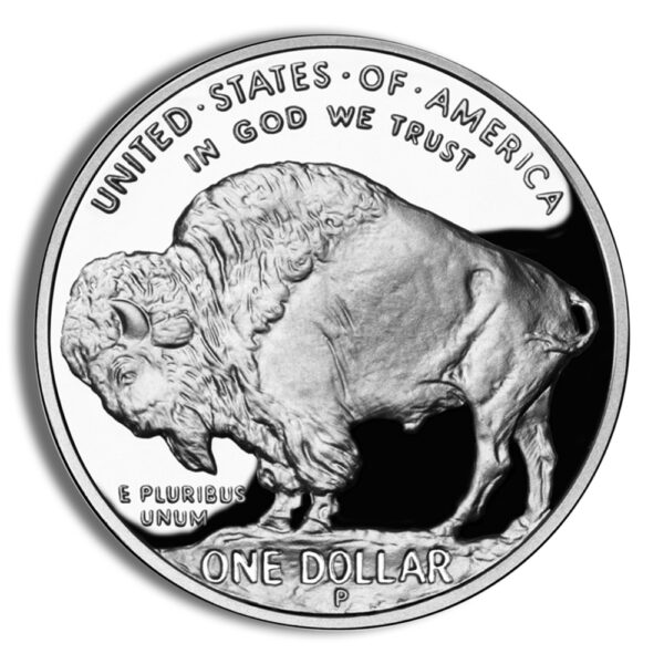 2001-P $1 Silver Buffalo Commem - Proof (w/Box & COA) - Image 3
