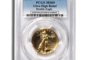 2009 Ultra High Relief Double Eagle PCGS MS69